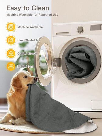 Водонепроникний килимок для собак, диванів та ліжок, захист від шерсті та подряпин, 152x203 см