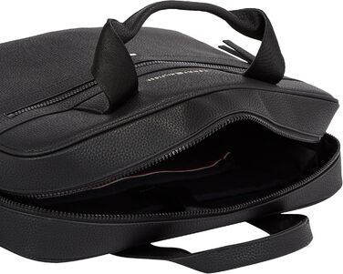 Сумка для ноутбука Tommy Hilfiger Essential PU, чорна, чоловіча