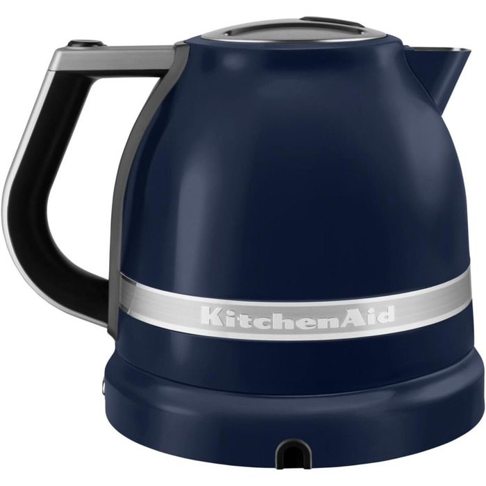 KitchenAid Kettle with Temperature Setting from 50 to 100°C | Tea Kettle with Scale Filter 1.5L | Electric 2400 Watt | Stainless Steel | Ink Blue 1.5 Liter Ink Blue