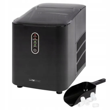 Льодогенератор Clatronic EWB 3798, чорний, 120 Вт