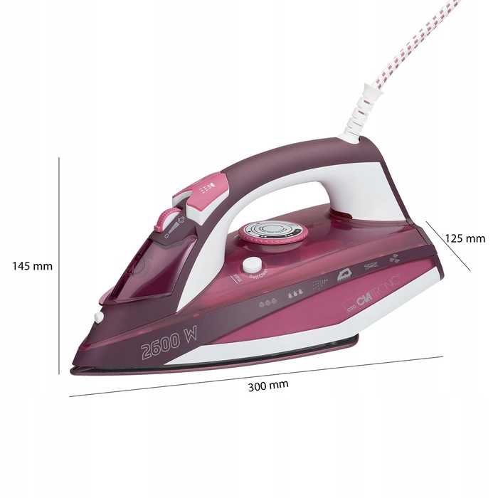 Парова праска Clatronic DB 3705, 2600 Вт