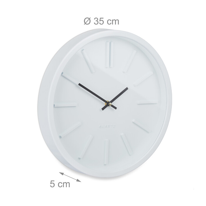 Relaxdays Wall Clock Modern