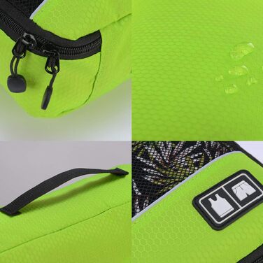 Органайзери для подорожей - набір 8 шт. (сірий/блакитний)