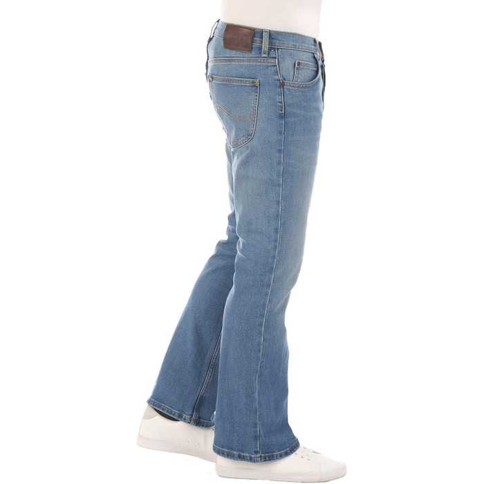 Джинси чоловічі Lee Denver Bootcut сині, еластичні, розміри 32-46