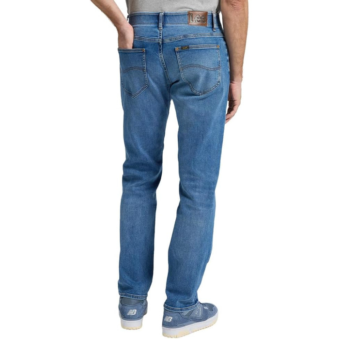 Чоловічі джинси Lee Straight Fit Xm (33W/34L, Blue Haven) - класичний синій колір