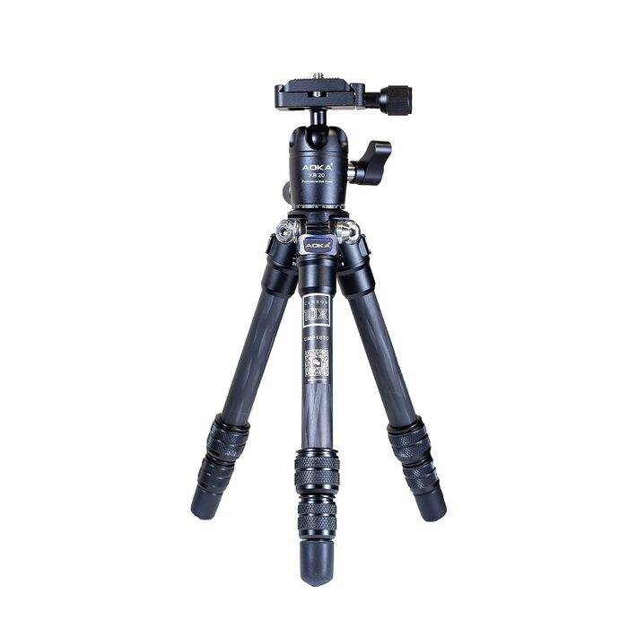 Карбоновий настільний штатив AOKA CMP163C з кулястою головкою KB20