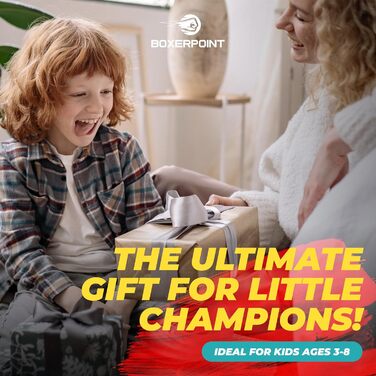 Надувний боксерський мішок Boxerpoint для дітей 160 см - чорний, для боксу, MMA, карате (3-8 років)