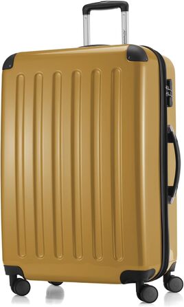 Чемодан ALEX Hartschalen - валіза-тележка, валіза для подорожей, 74 л (Колір осіннього золота, 75 см)