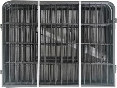 Металевий вольєр для собак та цуценят, переносний загон для тварин, 12 шт., 60 см