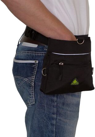 Сумка для ласощів для собак ASCO Leckerlitasche - зручна та містка сумка для дресирування, 20 x 20 см, рожева