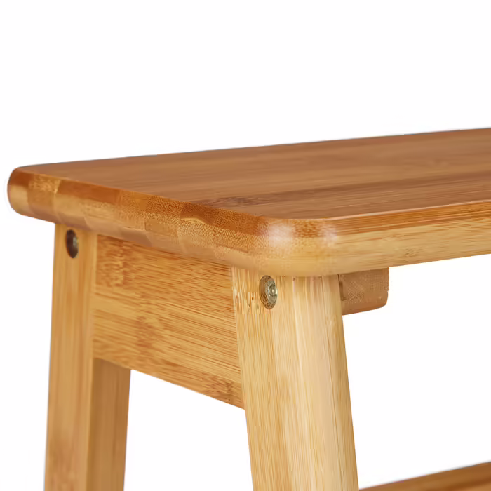Relaxdays Footstool RUSTICO