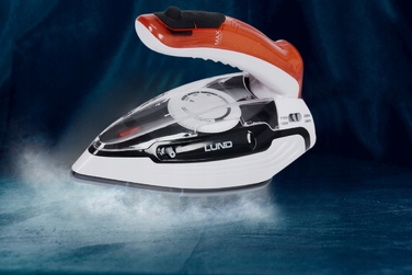 Дорожня праска 1100 Вт, складана, з керамічною підошвою та 3 режимами прасування