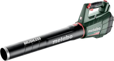 metabo Battery-Powered Leaf Blower LB 18 LTX BL – 601607850 – 18 V – Quiet battery-powered leaf blower with a powerful motor and constant blowing force – Without battery and charger