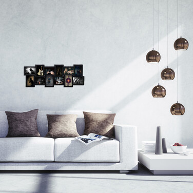 Relaxdays Photo Collage Frame - Holds 12 Photos