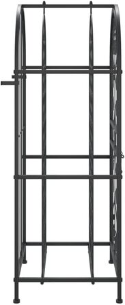 vidaXL Wine Rack 35 Bottles Metal Bottle Rack Bottle Stand Wine Cabinet (45 x 36 x 100 cm)