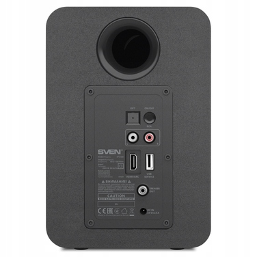 Акустична система SVEN SPS-830: Bluetooth, HDMI ARC, Оптичний вхід, Пульт ДК, 2x30Вт, MDF