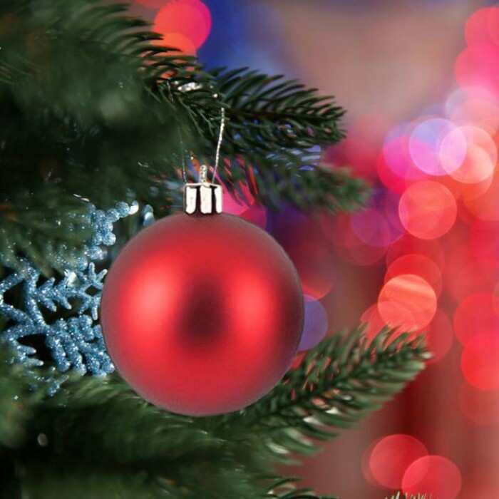 Relaxdays Set of 138 Christmas Baubles