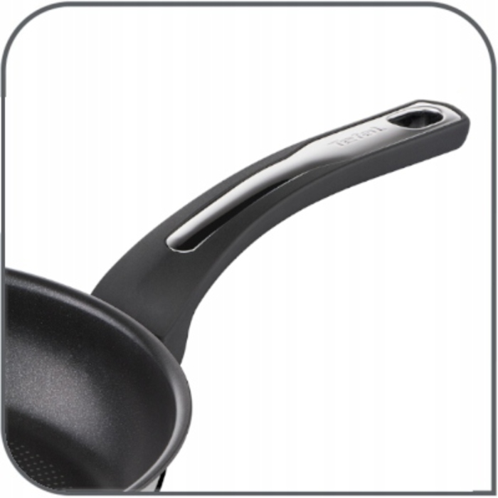 Набір сковорідок Tefal Emotion, титанове покриття, сріблясті, 3 предмети