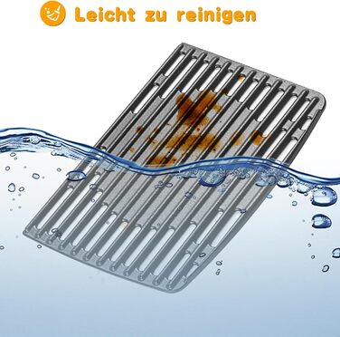 Решітка для гриля Weber Spirit 300 Series (44,5 x 30 см), чавун, сумісна з E310, E320, E330, SP310, Genesis Silver B/C, II 300