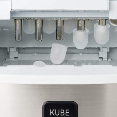 Машина для приготування льоду H.Koenig KB15 - 12 кг льоду на день, нержавіюча сталь