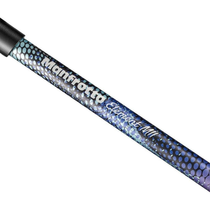 Алюмінієвий компактний штатив Manfrotto Element MII з кулею та сумкою для DSLR, бездзеркальних та компактних камер, синій