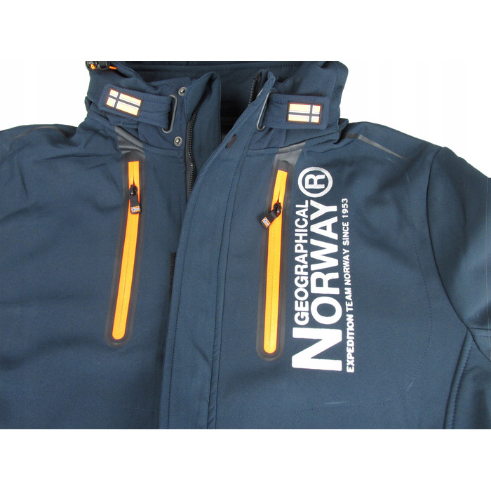 Спортивна куртка softshell Geographical Norway для трекінгу та туризму, р. L