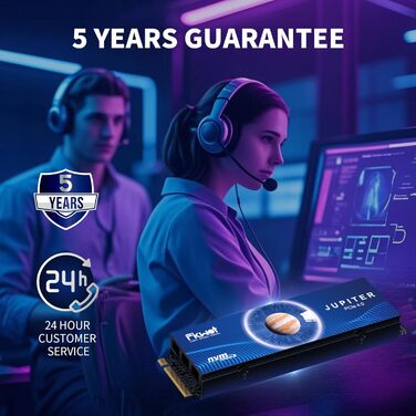 SSD накопичувач FX991 M.2 NVMe PCIe Gen4 2TB – для PS5, ноутбуків, 7300 МБ/с