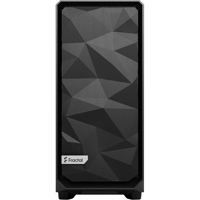 Корпус для ПК Fractal Design Meshify 2 Compact Black ATX, Mid Tower, високий повітряний потік, глуха бічна панель
