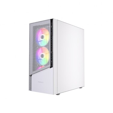 Корпус Gembird Fornax 4300 ARGB Midi Tower, білий