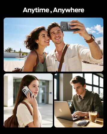 Power Bank MOVESPEED MagSafe 10000mAh Graphite Gray - Бездротовий зарядний пристрій для iPhone