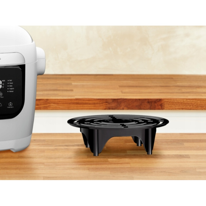 Мультиварка-рисоварка Tefal Basic MY700B, 6 л, 10 програм, електрична каструля