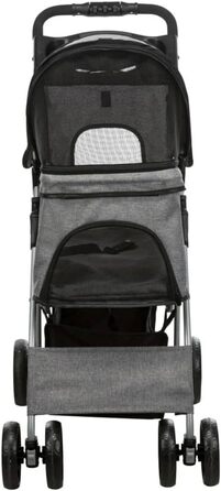 Крісло-мішок Buggy сірого кольору, 47x100x80 см, 4.9 кг