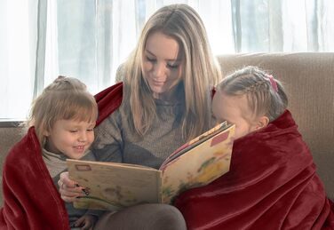 Плед Utopia Bedding: м'який флісовий плед, теплий зимовий плед для ліжка, дивана та крісла (Бургунді, 200x150 см)