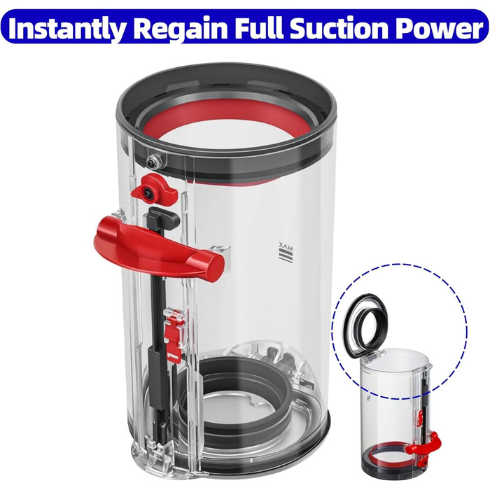 Замінник HEPA-фільтра та контейнера для пилу Dyson V11 V15 SV14 SV17 SV22 SV28. Сумісний з 970013-02/970013-03