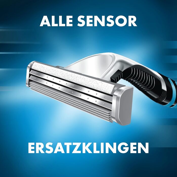 Смінні леза для чоловічих бритв Gillette Sensor Excel, 10 шт