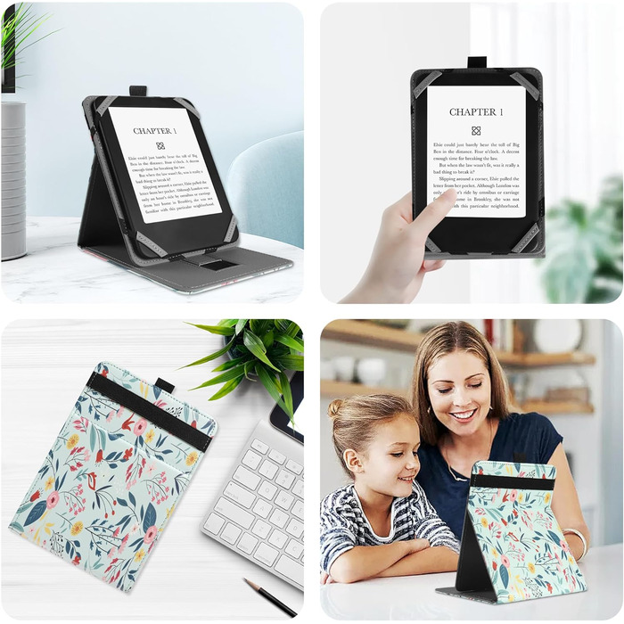 Захисний чохол для Kindle/Kobo/Tolino/Pocketbook/Sony eReader 6-6.8-7 дюймів з ручкою