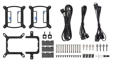 Система водяного охолодження Thermaltake TH360 V2 Ultra ARGB Sync з LCD 2.1' (480x480), 3x 120mm вентилятори, сумісна з Intel LGA1851/1700 та AMD AM5/AM4, чорний колір