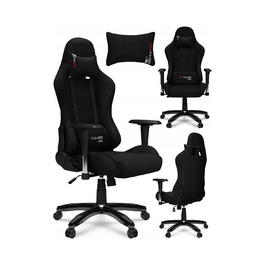 Ігрове крісло PRO-GAMER FALCON PLUS, тканина, чорне