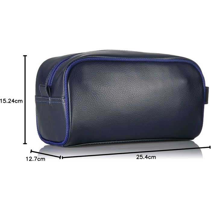 Чоловічий туалетний аксесуар Nautica з блискавкою, однорозмірний (Королівський синій)