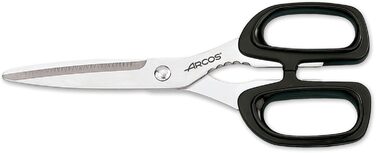 Arcos Serie Prochef - Kitchen Scissors - Stainless Steel Blade 200 mm - Polypropylene Handle Black