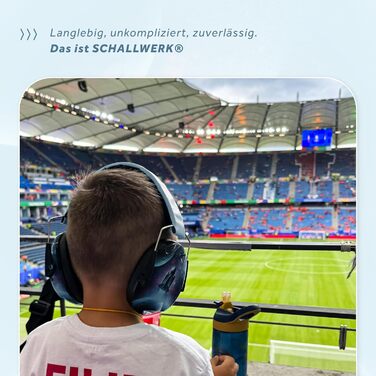 Schallwerk® Kapselgehörschutz Kiddies (Space) - навушники шумозахисні для дітей, mini, ідеальні для повсякденного використання та заходів