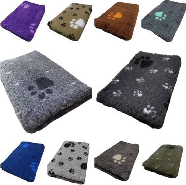 М'який лежак для собак Vet-Bed Softbed Dry-Bed: рушник, килимок, лежанка, 160x100 см, фіолетовий
