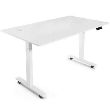 Електричний стіл для роботи стоячи Di Volio DV-115OD Rapalo, 145x82 см, білий