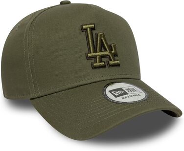 Кепка New Era Tonal Outline Dodgers Cap з вигнутим козирком, оливковий колір, для жінок та чоловіків