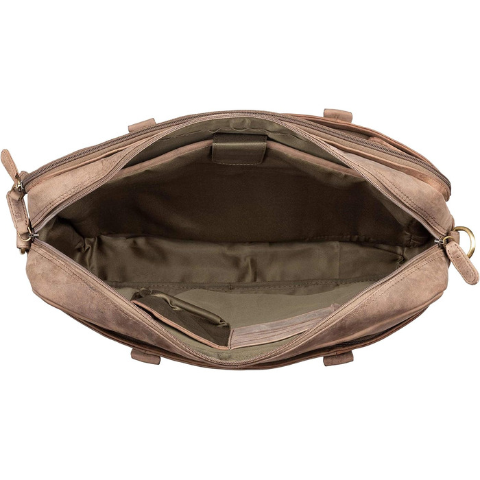 Сумка для ноутбука Leabags Leder Aktentasche чоловіча шкіряна 16