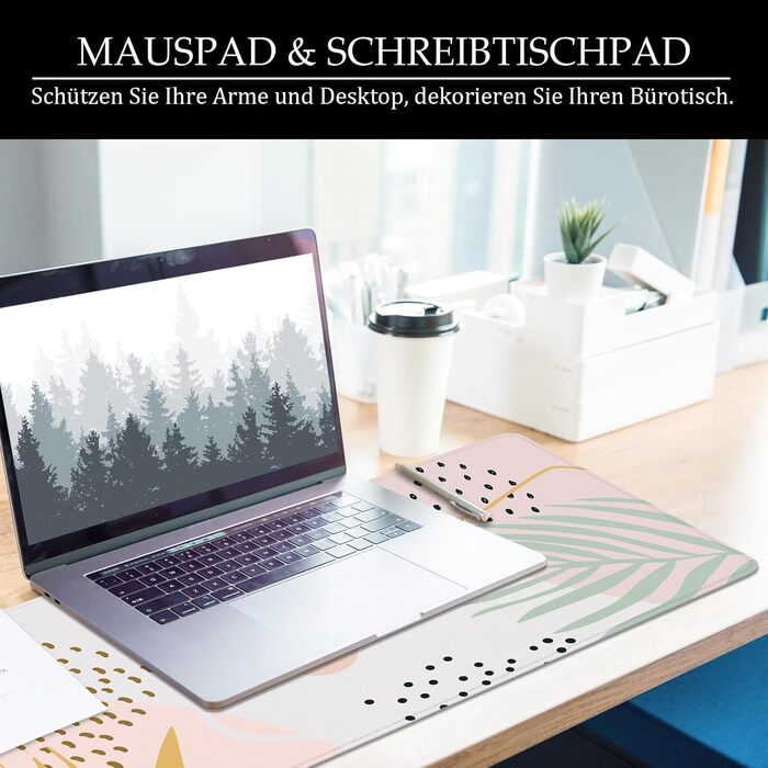 Килимок для миші Octopus, фіолетовий, 80x30 см, XL, для геймінгу, великий, з принтом Океан