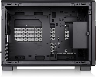 Корпус для ПК Thermaltake TR200 WS Micro-ATX/Mini-ITX, підтримка СРО 360мм, 7 вентиляторів 120мм, USB-C, чорний