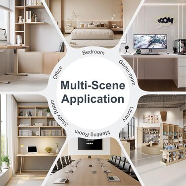 Офісний стілець для дому та офісу до 136 кг, обертовий, оксамитовий, з підлокітниками та колесами, ергономічний, сірий