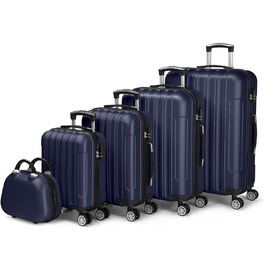 розмір: набір валіз 5 шт. (смугастий)