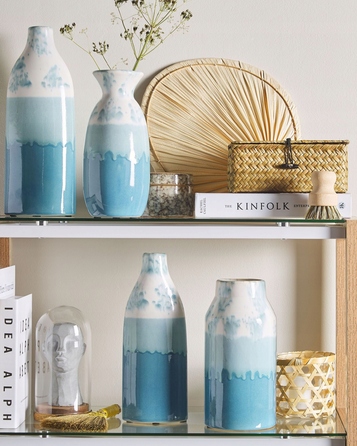 Керамічна ваза Beliani, 12 x 25 см